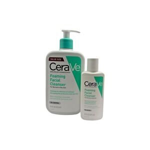 CeraVe Foaming Facial Cleanser Normal to Oily Skin Hyaluronic Acid 19 oz 2 Pack
